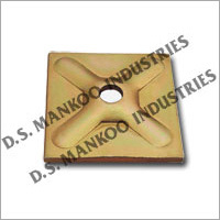 Base Plate & Waller Plate - Mild Steel, Zinc Plated, Varied Thickness | Durable, Corrosion Resistant, Easy Installation, Strong