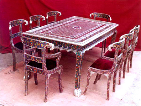 Minakari Dinning Table Set