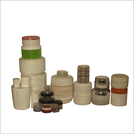 White Pp / Polycarbonate / Pet G Jars