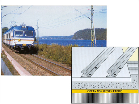Rail-Tracks Geotextile