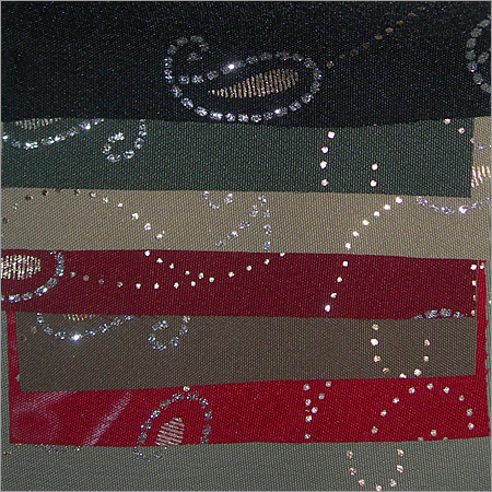 Polyester PU Coated Fabric with Value Addition