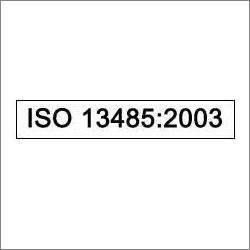 ISO 13485:2003 Certification 