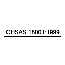 OHSAS 18001:1999 Certification 