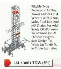 Tiltable Tower Ladder