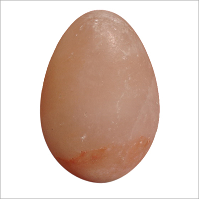 Machine Crafted Salt Lamp-Egg
