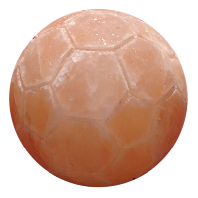 Machine Crafted Salt Lamp-FootBall