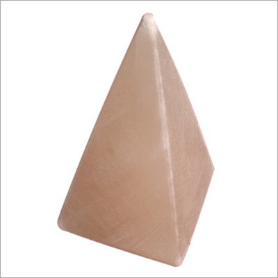 Machine Crafted Salt Lamp-Pyramid