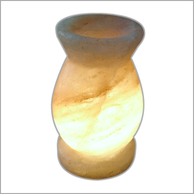 Machine Crafted Salt Lamp-Vase