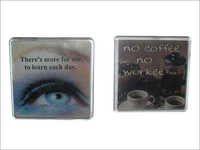 Flexible Magnetic Labels - Magnet Pvc, 0.8mm Thickness, Square Shape | Durable, Versatile, Water Resistant, Clear Full Color Printing