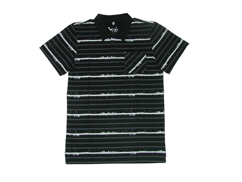 100% Cotton Mens Knitted T-shirt