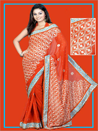Designer Zari Saree