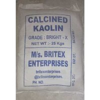Calcined Kaolin Powder - Alsio3 Composition, Fine White Powder | Ideal For Paints, Rubber, Plastics, And Paper Applications