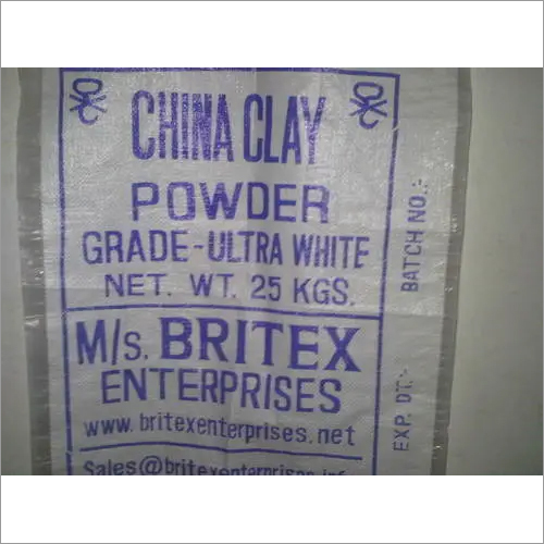CHINA CLAY WHITE POWDER