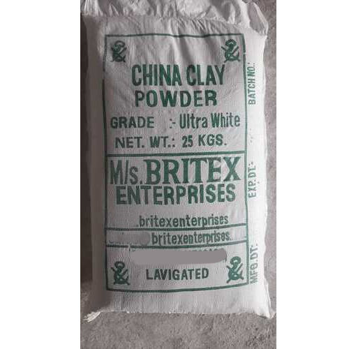 CHINA CLAY WHITE POWDER