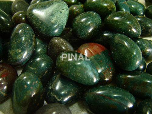 Green Colour Pebbles