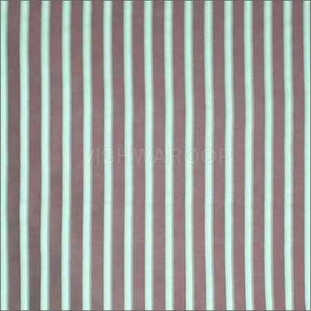 Poly Silk Stripes Fabric