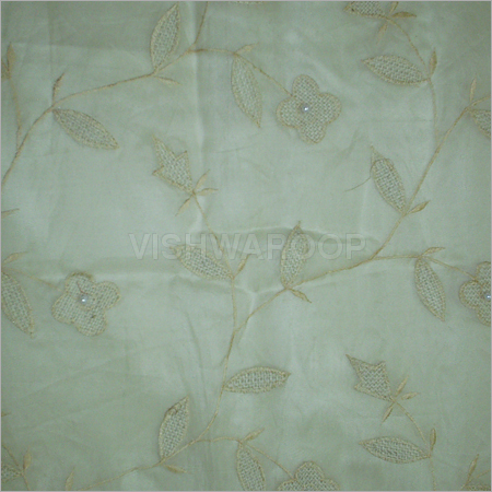 Jute Embroidery Fabrics