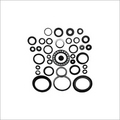 V Seals - High Grade Rubber, Oil Tight Design | Enhanced Engine Performance, Smooth Functioning, International Quality Standards