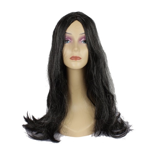 Wig For Cancer & Alopatia Patient - Synthetic Hair, Average Cap Size, Black | Natural Look, Comfortable Fit, Wavy Style, Durable Material