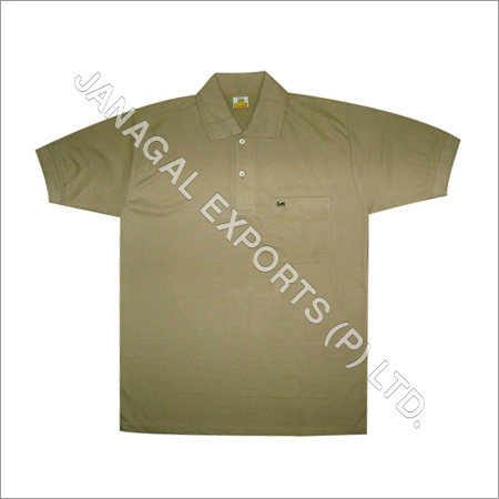 Knitted Spun Polyester T-Shirts