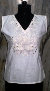 Embroidered Ladies Top