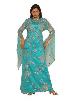 Hand Embroidered Kaftan