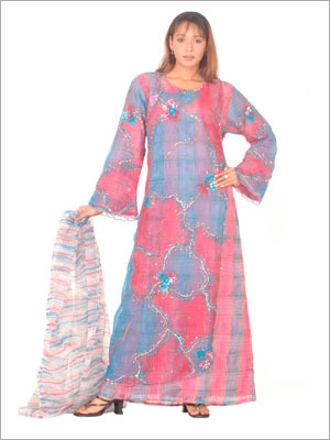 Nylon Fabric Kaftan
