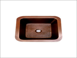 Square Sink - Hammered