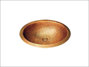 Hammered Oval Sink
