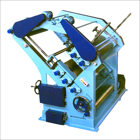 Double Profile Single Face Corrugation Machine