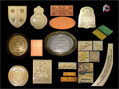 Dies, Moulds, Blocks and Mementoes from CNC Machine