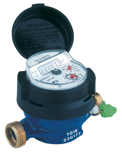 Single Jet Turbine Water Meter