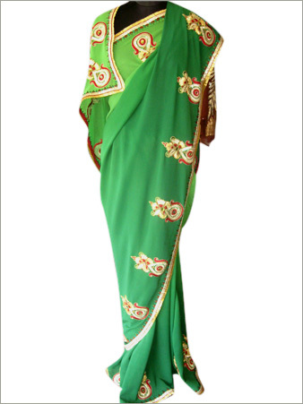 Zari Border Saree