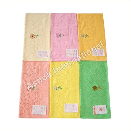 Solid Embroidery Towels
