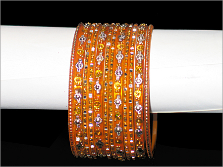 Studded Metal Bangles