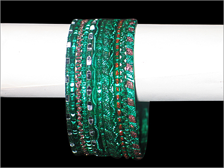 Embossed Metal Bangles