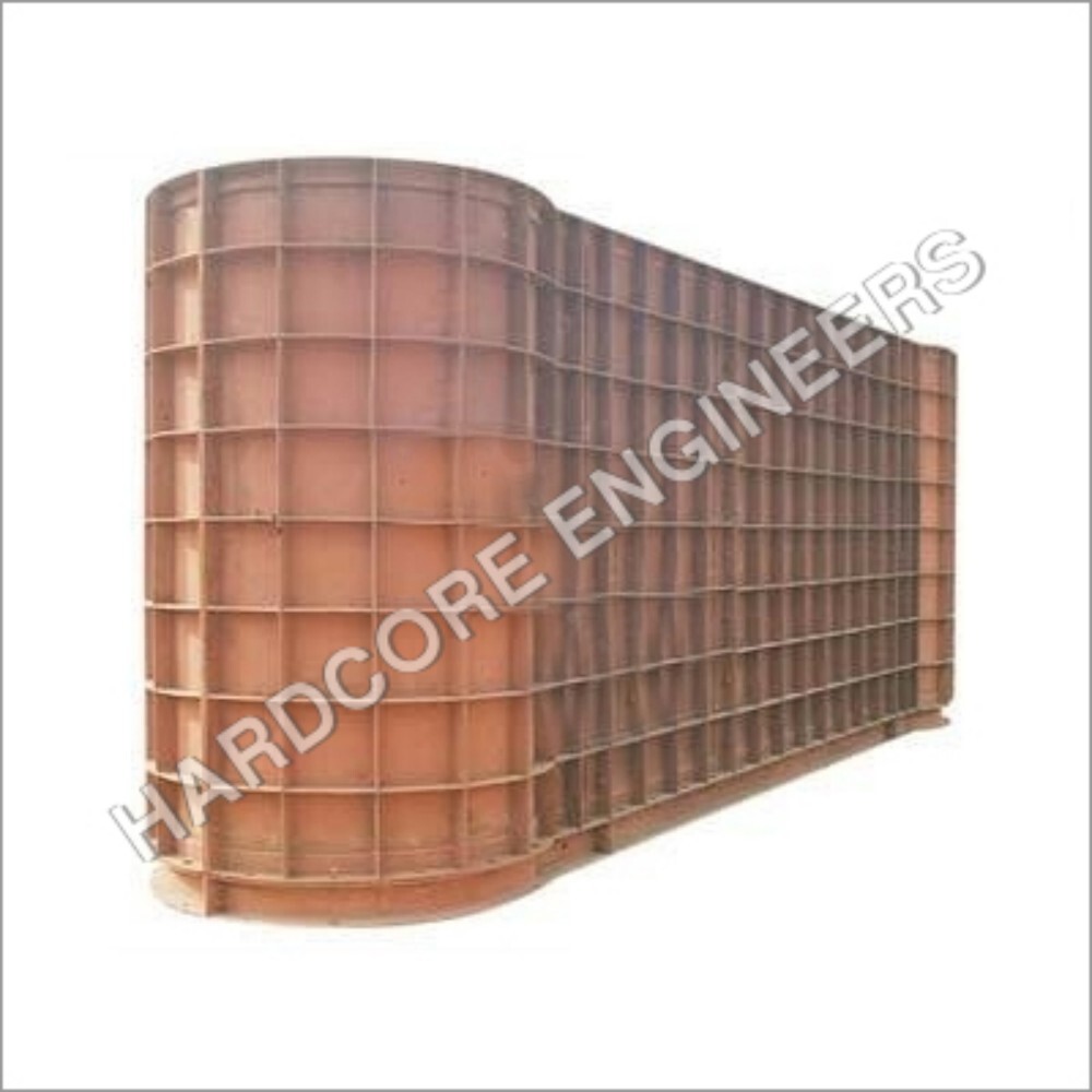 Pier Shuttering - Color: Blue