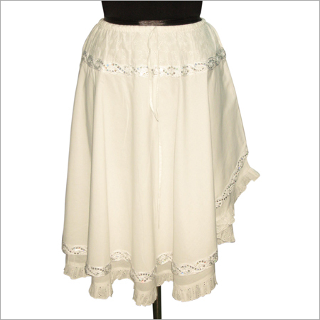 Long Skirt with Embroidery