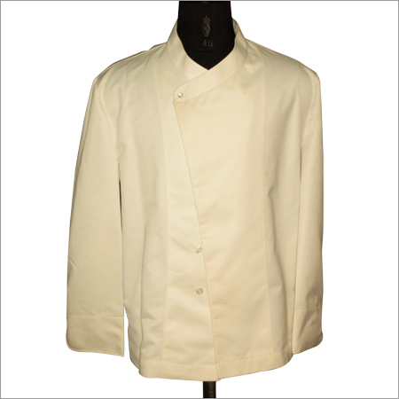 Chinese Design Men Coat (White)