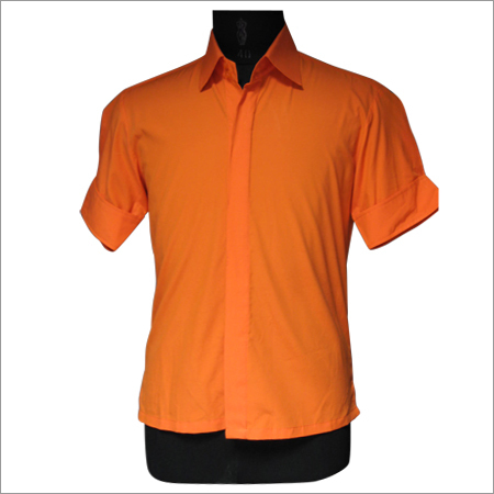 Orange Shirt - Half Sleeves