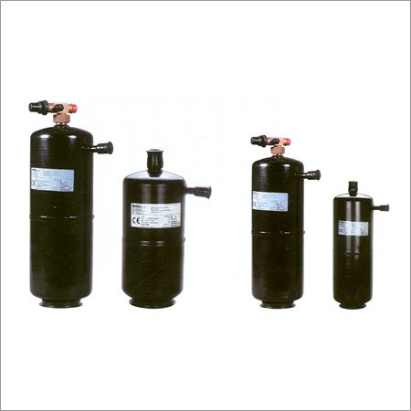 Liquid Receivers with Rotalock Valve