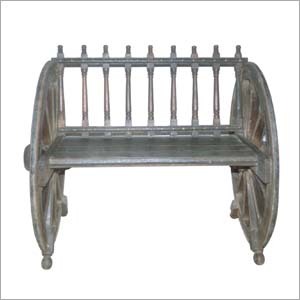Wheel Cart Bench