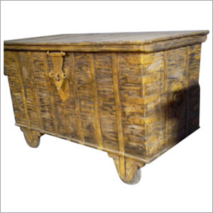 Wooden Wheel Box