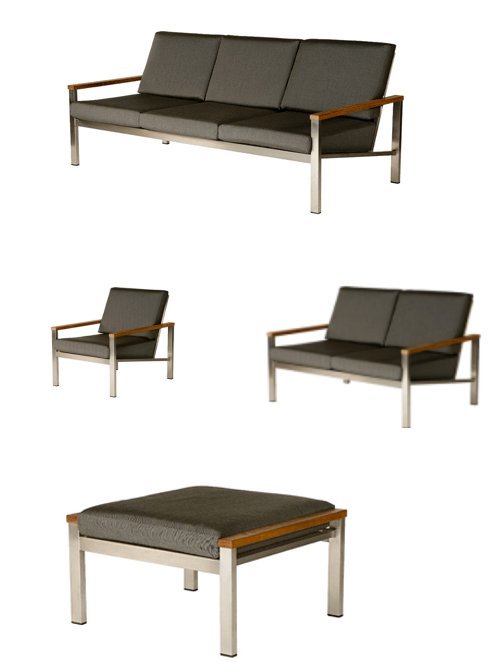Stainless Steel Sofa Sets
