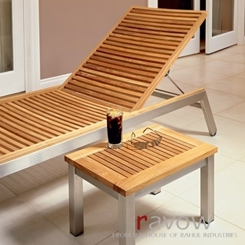 Stainless Steel Sun Lounger