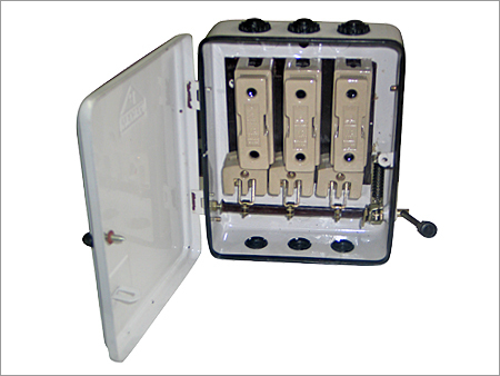 MAIN Switch Panels - Stainless Steel Material, 250 Volt Max Voltage, White Color | Automatic Changeover, Durable, Dust and Vermin Proof