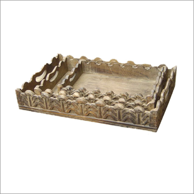 Wooden Carved Tray
