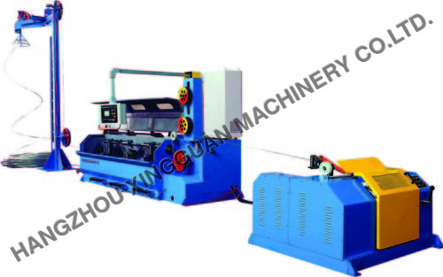 Aluminum Wire Break Down Drawing and Spooling Machine