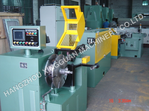 Submerged Arc Welding Wire Respooling Machine - Color: Blue