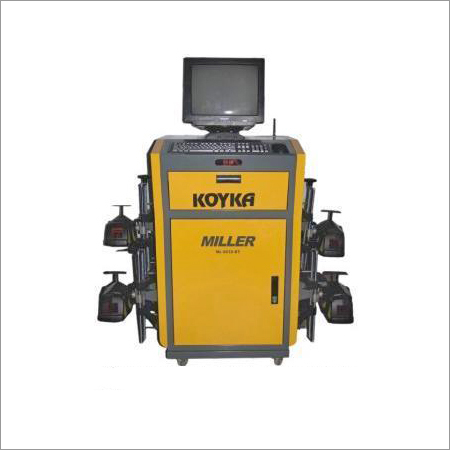 Computerised Wheel Alignment Machine